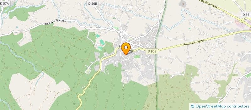 localisation de l'entreprise MONSIEUR LUDOVIC CHENET  PEYNIER