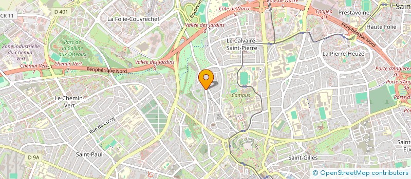 localisation de l'entreprise MONSIEUR LUDOVIC CHEVAL à CAEN