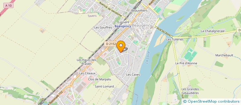 localisation de l'entreprise MONSIEUR LUDOVIC CHEVROT à BEAUGENCY