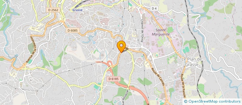 localisation de l'entreprise MONSIEUR LUDOVIC CHIRAKIAN à GRASSE