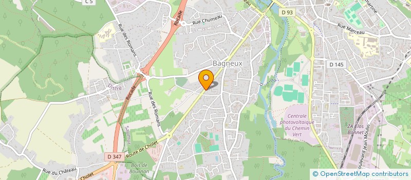 localisation de l'entreprise MONSIEUR LUDOVIC CHIRON  SAUMUR