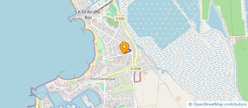 localisation de l'entreprise MONSIEUR LUDOVIC CHOPIN  LE GRAU-DU-ROI