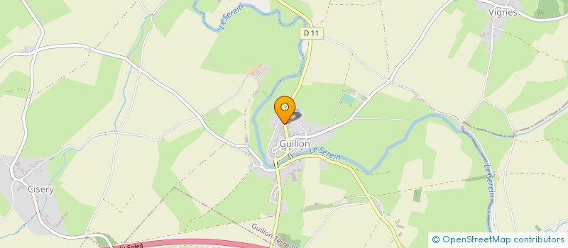 localisation de l'entreprise MONSIEUR LUDOVIC CIVIALE  GUILLON-TERRE-PLAINE