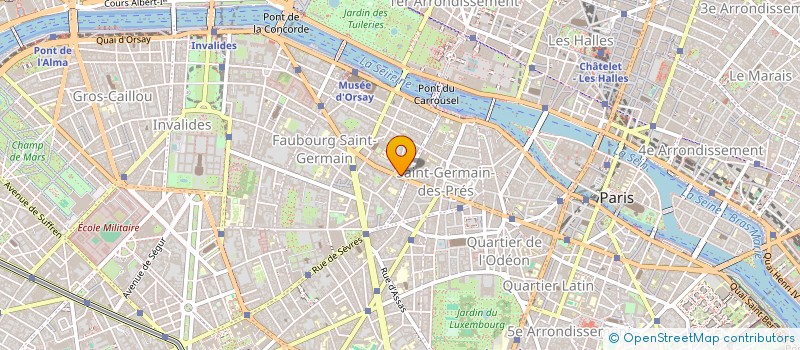 localisation de l'entreprise MONSIEUR LUDOVIC CLABAUX  PARIS