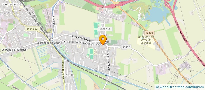 localisation de l'entreprise MONSIEUR LUDOVIC CLAISE  COULOGNE