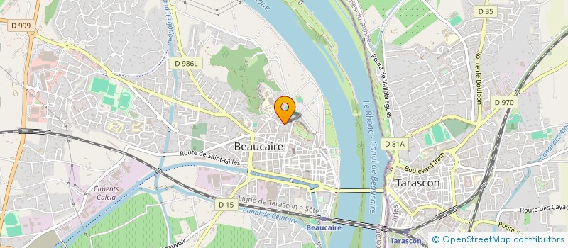 localisation de l'entreprise MONSIEUR LUDOVIC CLAUSS  SAINT-GILLES