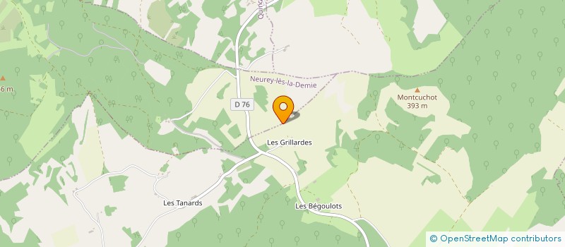 localisation de l'entreprise MONSIEUR LUDOVIC CLAVIER à DAMPIERRE SUR LINOTTE
