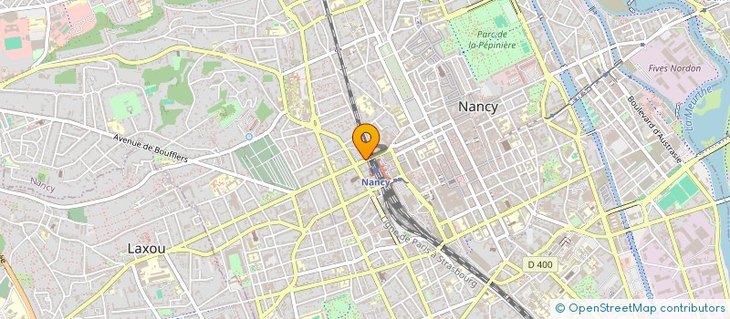 localisation de l'entreprise MONSIEUR LUDOVIC CLEMENT  NANCY