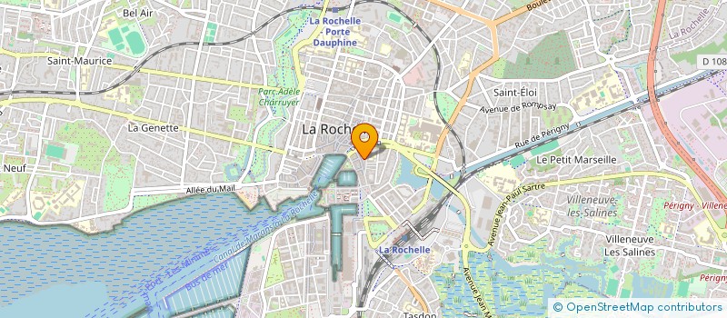 localisation de l'entreprise MONSIEUR LUDOVIC COELEMBIER à LA ROCHELLE