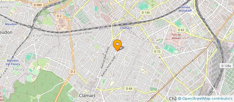 localisation de l'entreprise MONSIEUR LUDOVIC COHEN à CLAMART
