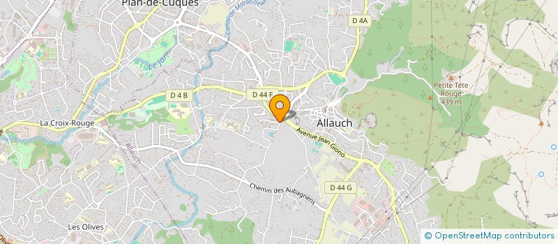 localisation de l'entreprise MONSIEUR LUDOVIC COLARD à ALLAUCH