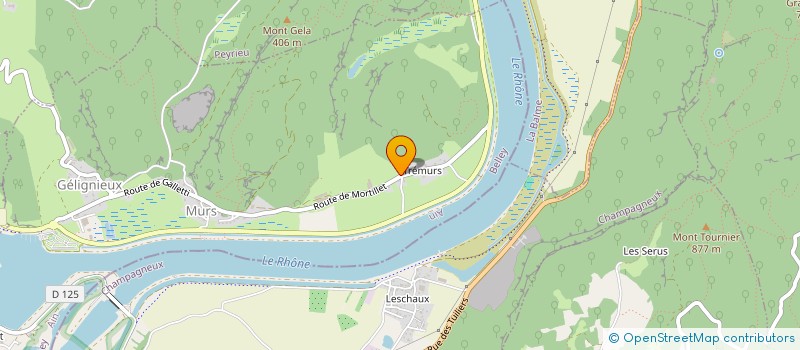 localisation de l'entreprise MONSIEUR LUDOVIC CONAND  MURS-ET-GELIGNIEUX