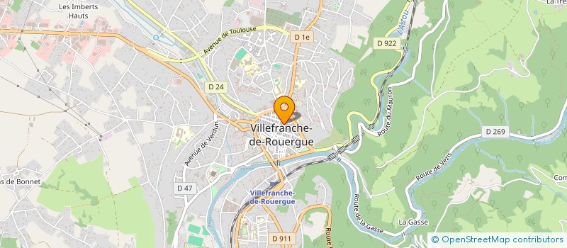 localisation de l'entreprise MONSIEUR LUDOVIC CONDAMINES à VILLEFRANCHE-DE-ROUERGUE