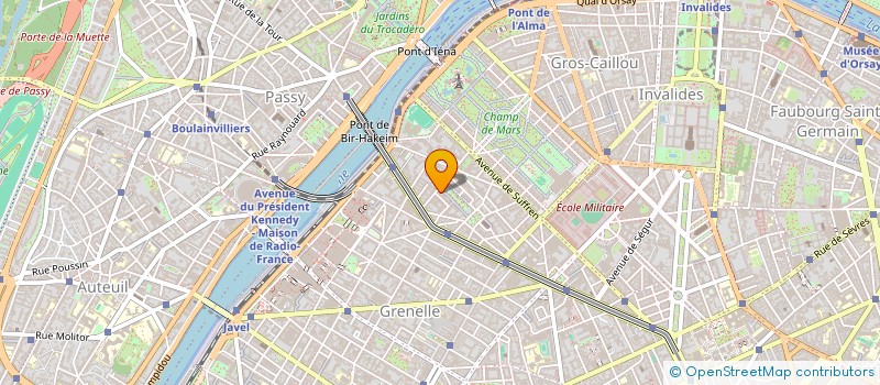 localisation de l'entreprise MONSIEUR LUDOVIC CONSTANTIN  PARIS