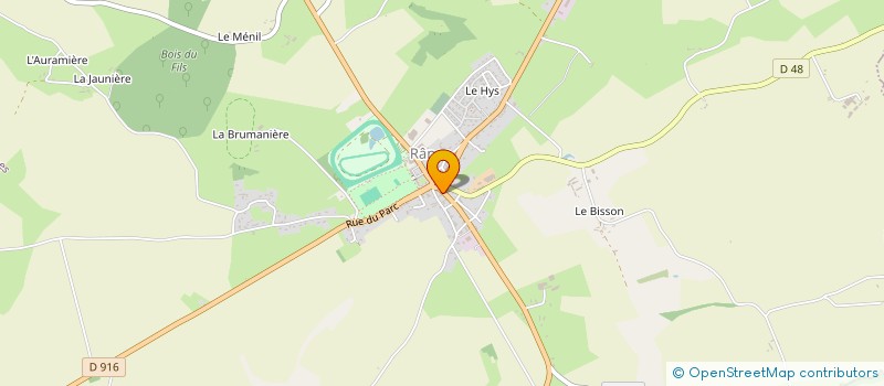 localisation de l'entreprise MONSIEUR LUDOVIC COUBARD à RANES
