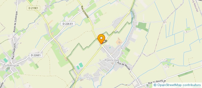 localisation de l'entreprise MONSIEUR LUDOVIC COUBEL  POLINCOVE