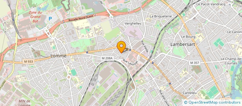 localisation de l'entreprise MONSIEUR LUDOVIC COUPE à LILLE