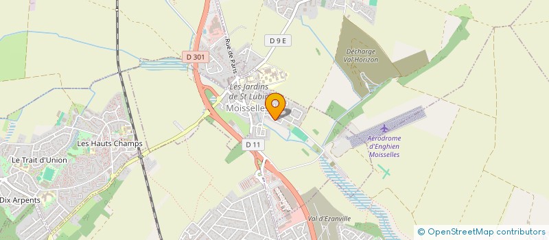 localisation de l'entreprise MONSIEUR LUDOVIC COVILLERS à MOISSELLES