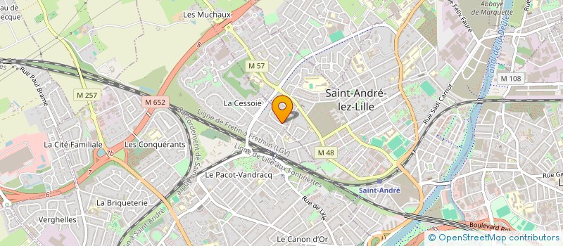 localisation de l'entreprise MONSIEUR LUDOVIC CREPEL à LAMBERSART