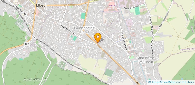 localisation de l'entreprise MONSIEUR LUDOVIC CRIGHTON  CAUDEBEC-LES-ELBEUF