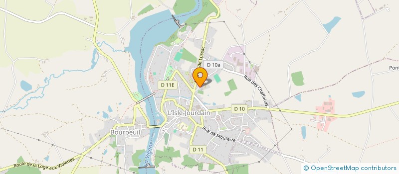 localisation de l'entreprise MONSIEUR LUDOVIC CUISINIER  L'ISLE-JOURDAIN