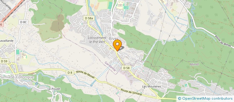 localisation de l'entreprise MONSIEUR LUDOVIC CURCIO  MENDE