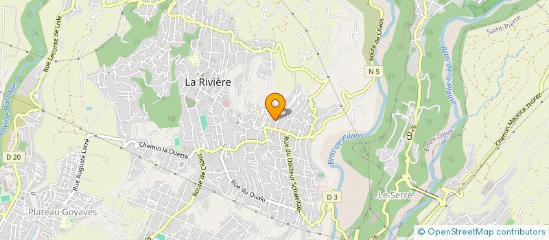 localisation de l'entreprise MONSIEUR LUDOVIC CUZIOL à SAINT-LOUIS