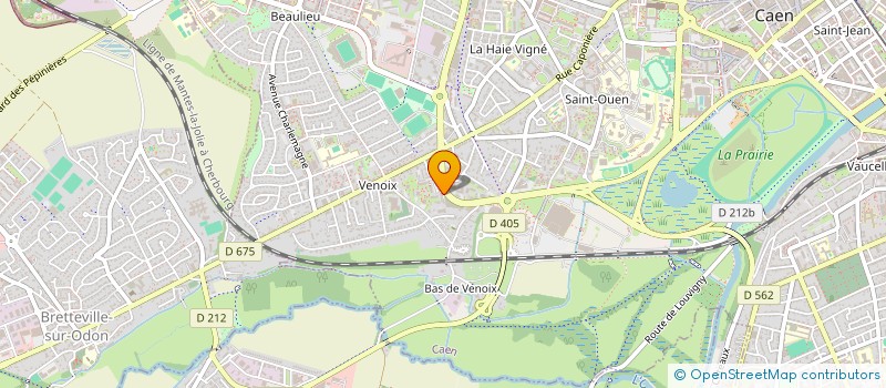 localisation de l'entreprise MONSIEUR LUDOVIC DALIBON à CAEN