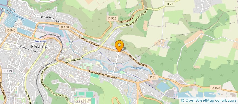 localisation de l'entreprise MONSIEUR LUDOVIC DAMOUR  ANGERVILLE-LA-MARTEL