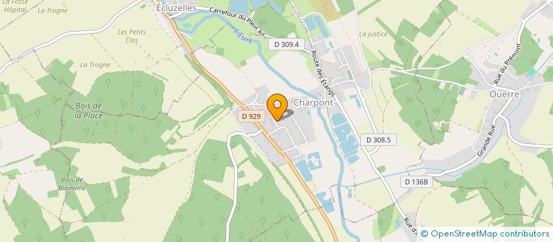 localisation de l'entreprise MONSIEUR LUDOVIC DANEL à CHARPONT