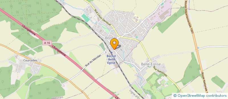 localisation de l'entreprise MONSIEUR LUDOVIC DANGOISE  POITIERS