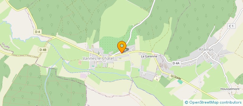 localisation de l'entreprise MONSIEUR LUDOVIC DANIELCZYK  VANNES-LE-CHATEL