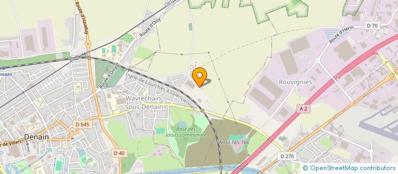 localisation de l'entreprise MONSIEUR LUDOVIC DANQUIGNY  WAVRECHAIN-SOUS-DENAIN