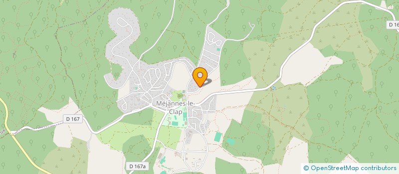 localisation de l'entreprise MONSIEUR LUDOVIC DARTHOIS  MEJANNES-LE-CLAP