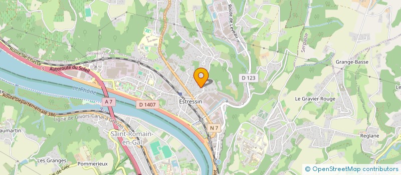 localisation de l'entreprise MONSIEUR LUDOVIC DAUB à VIENNE