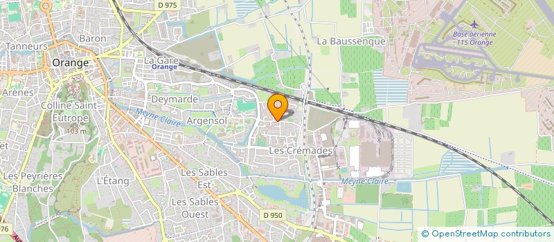 localisation de l'entreprise MONSIEUR LUDOVIC DAVID BALMER à ORANGE