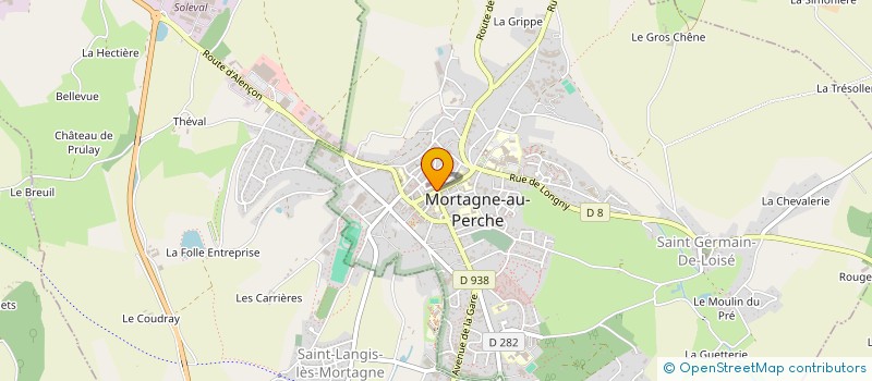 localisation de l'entreprise MONSIEUR LUDOVIC DE LA SEIGLIERE à MORTAGNE-AU-PERCHE