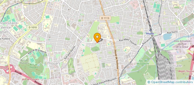 localisation de l'entreprise MONSIEUR LUDOVIC DE SAINT VIANCE  VILLENAVE-D'ORNON