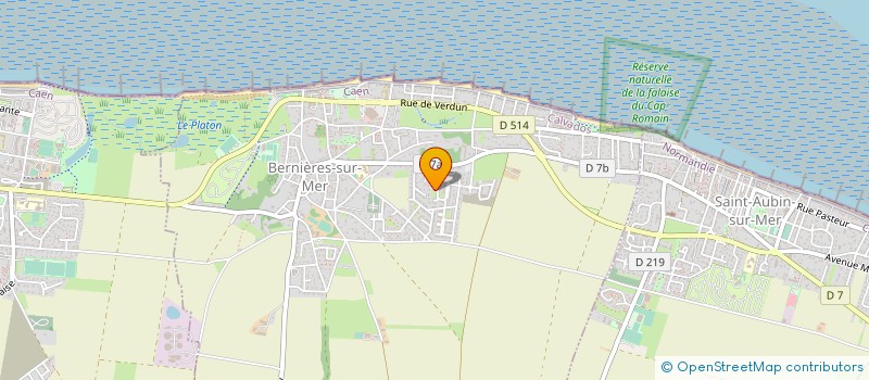 localisation de l'entreprise MONSIEUR LUDOVIC DECARSIN  BERNIERES-SUR-MER