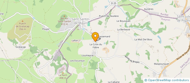 localisation de l'entreprise MONSIEUR LUDOVIC DEISZ à SAINT-SANTIN