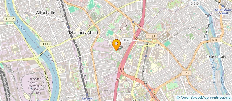 localisation de l'entreprise MONSIEUR LUDOVIC DEKIMPE à MAISONS-ALFORT