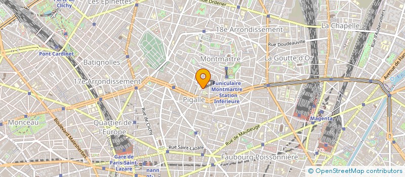 localisation de l'entreprise MONSIEUR LUDOVIC DEL PUERTO  PARIS