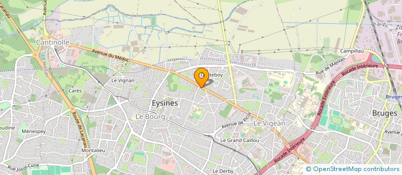 localisation de l'entreprise MONSIEUR LUDOVIC DELANNOY  EYSINES