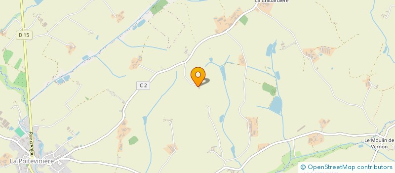 localisation de l'entreprise MONSIEUR LUDOVIC DELAUNAY  BEAUPREAU-EN-MAUGES