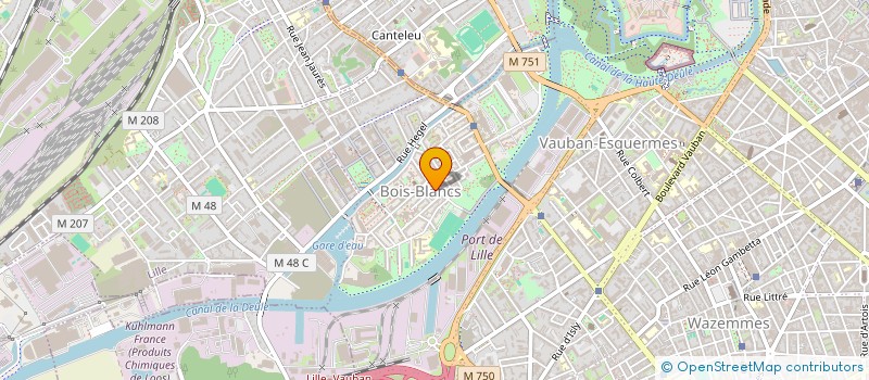 localisation de l'entreprise MONSIEUR LUDOVIC DELECROIX à LILLE
