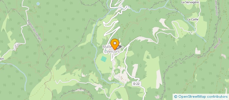 localisation de l'entreprise MONSIEUR LUDOVIC DELMOND LAGORSE  MALLEVAL-EN-VERCORS