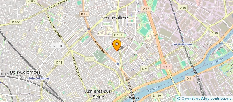 localisation de l'entreprise MONSIEUR LUDOVIC DELOISON à ASNIERES-SUR-SEINE