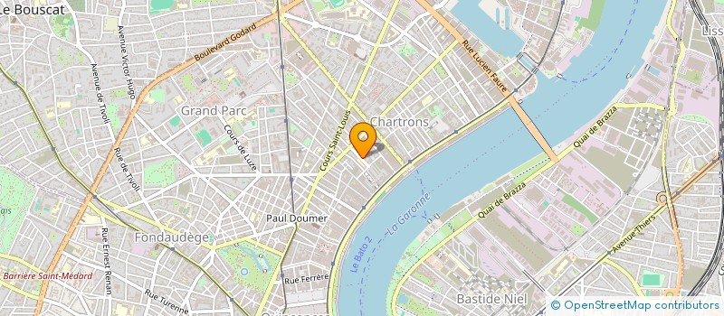 localisation de l'entreprise MONSIEUR LUDOVIC DELSOL  BORDEAUX