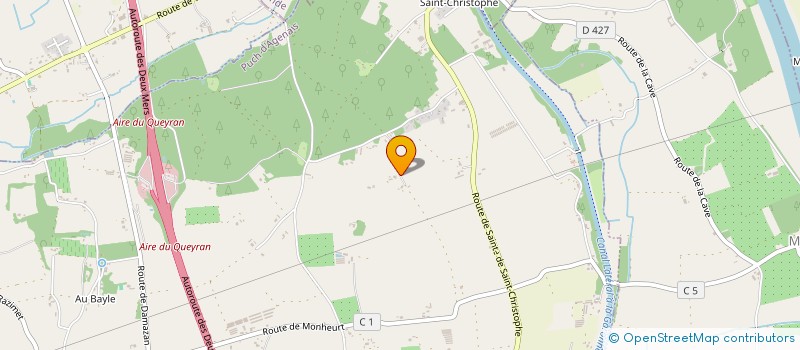 localisation de l'entreprise MONSIEUR LUDOVIC DELVY  PUCH-D'AGENAIS