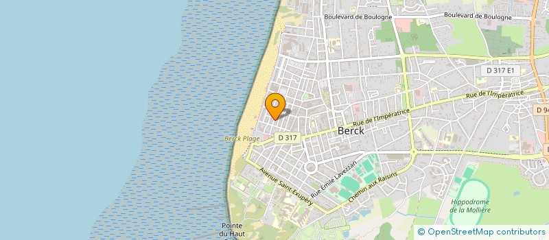 localisation de l'entreprise MONSIEUR LUDOVIC DEMANGEON à BERCK